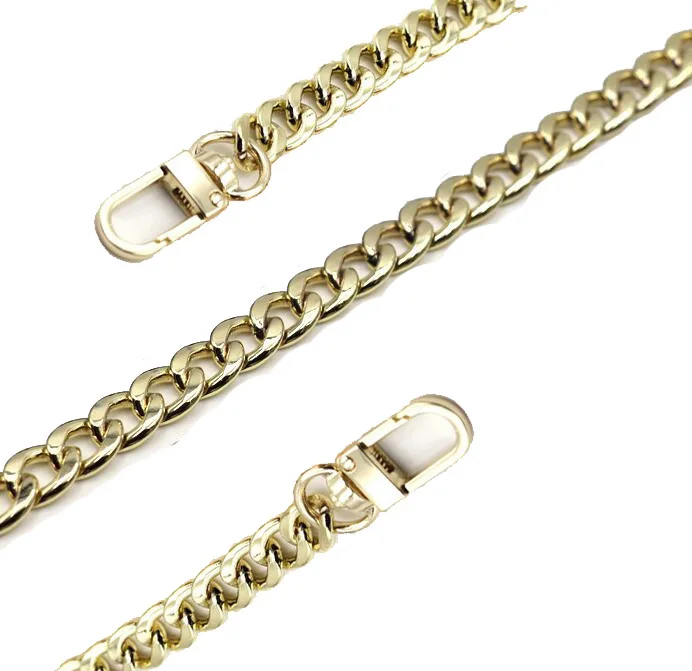 20cm-160cm Metal Chain For Bag Strap Purse Chain Bags Straps for Crossbody Handbag Handles Bag Parts & Accessories
