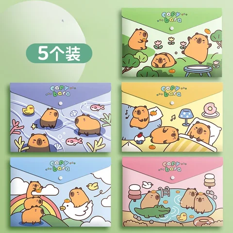 Папка для файлов из пластика с мультяшными героями