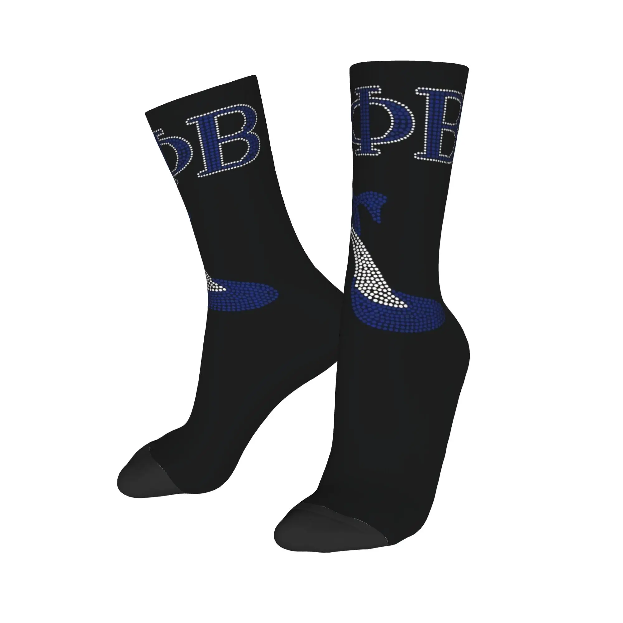 Фото Носки с индивидуальным принтом Zeta Phi Beta Sorority для женщин и мужчин, эластичные, летние, осенние, зимние, с греческими буквами, 1920, укороченные носки №3