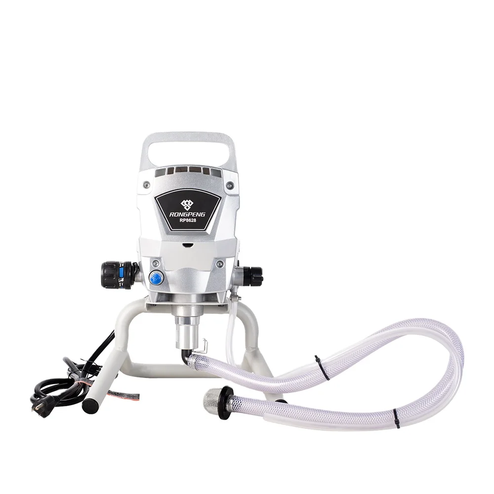 Фото RONGPENG RP8628 DIY портативный безвоздушный распылитель краски 950 Вт 220 В мощность покраски с безвоздушным распылителем для настенной краски домашний интерьер №2