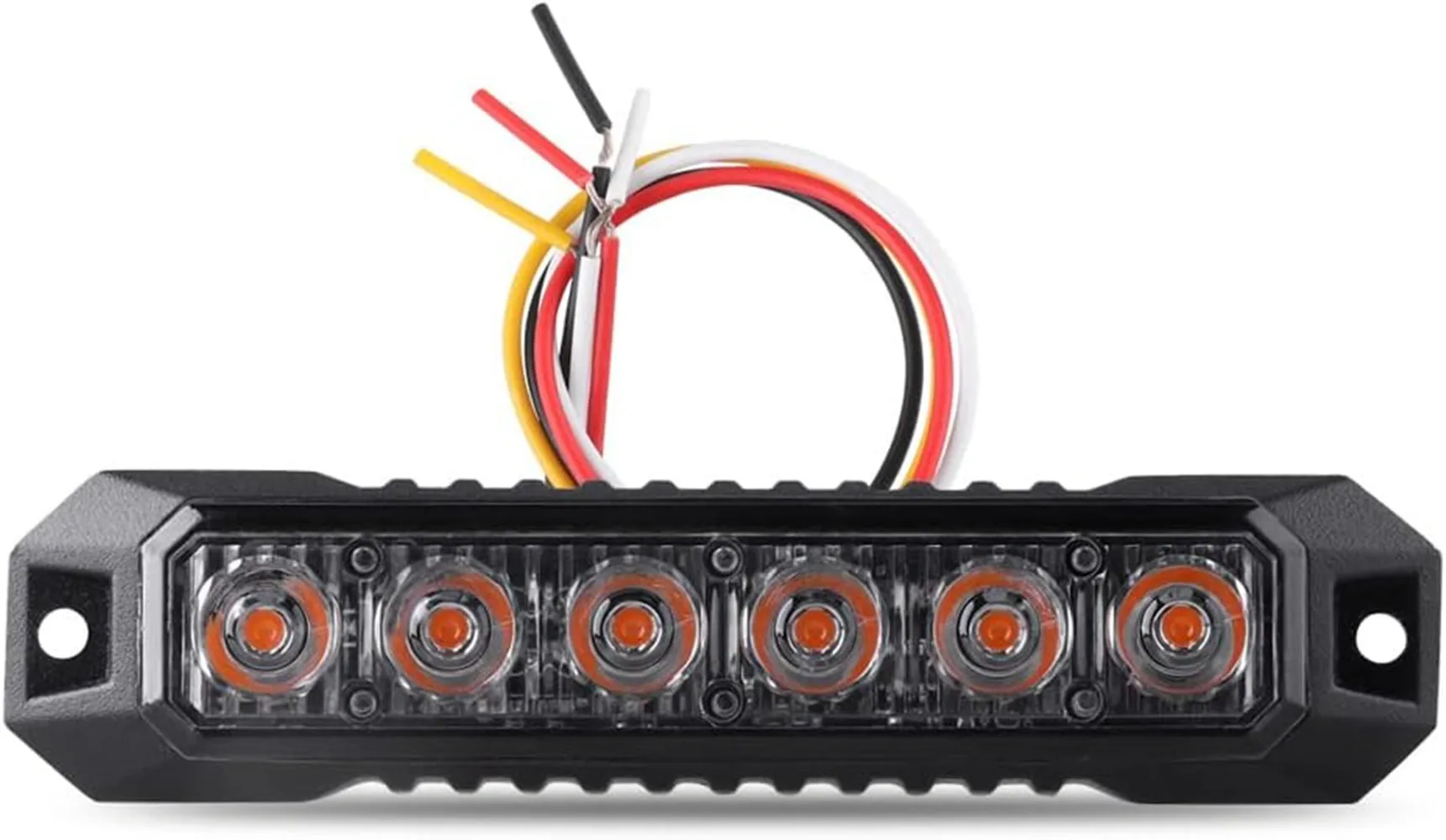 6-светодиодный вспышка, Стробоскопическая Лампа, Предупреждение Mini решетка радиатора, синхронизация вспышек, аварийный стробоскоп, сигнал заднего света