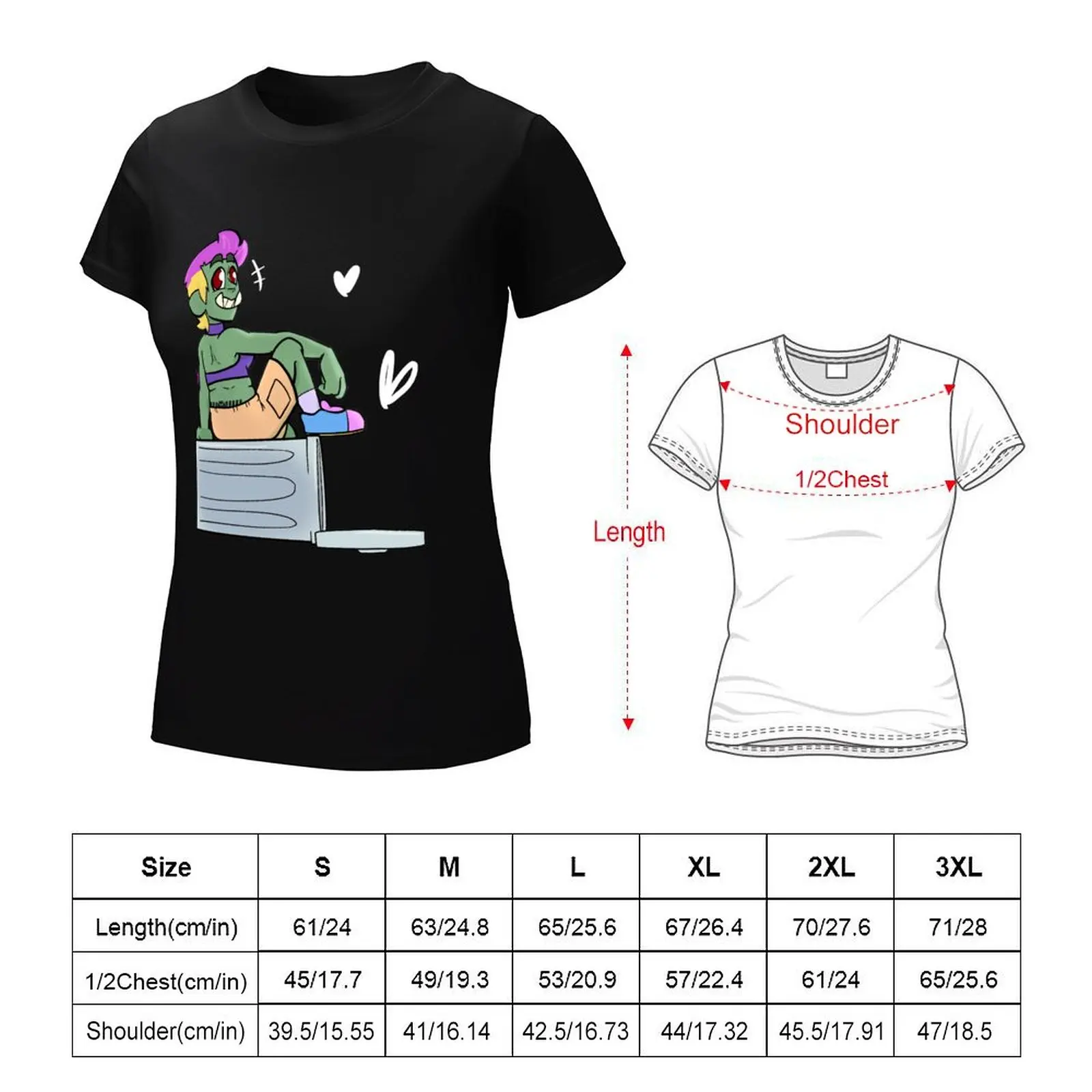 Smoo: футболка с изображением мусора летний топ кавайная одежда женская женские