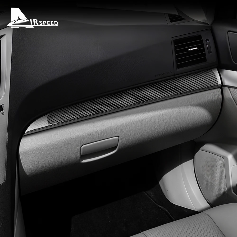 Настоящая мягкая наклейка из углеродного волокна для Subaru Legacy Outback 2010 2011 2012 2013 2014 LHD