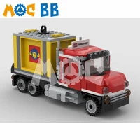 moc small transport truck building block toys compatible with lego tech building blocks boys girls holiday gifts