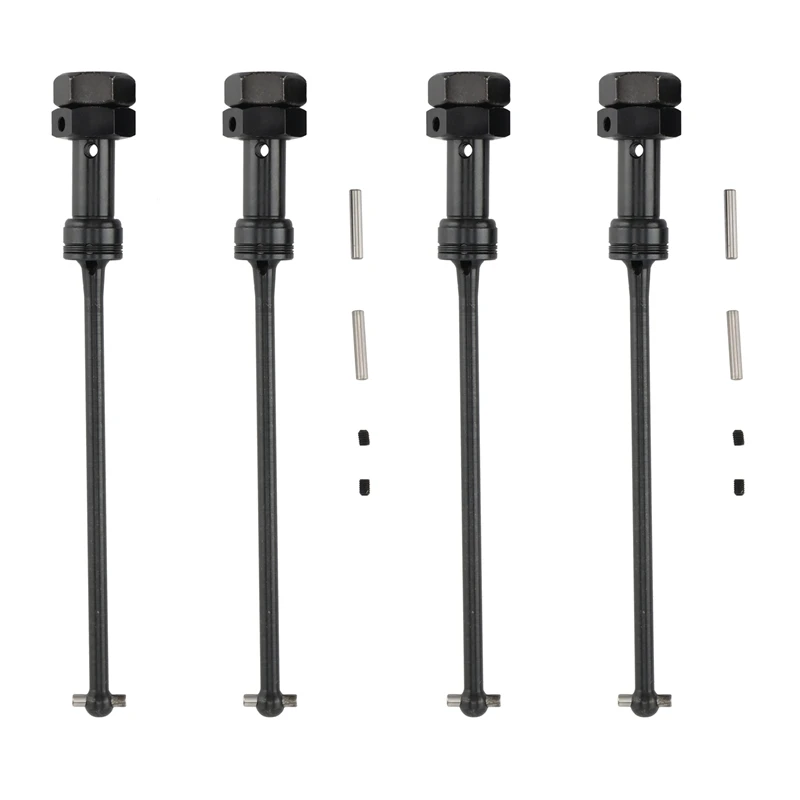 

HOT-4PCS Drive Shaft CVD Set EA1061 For JLB Racing CHEETAH 11101 21101 J3 SPEED 1/10 RC Car Parts Accessories
