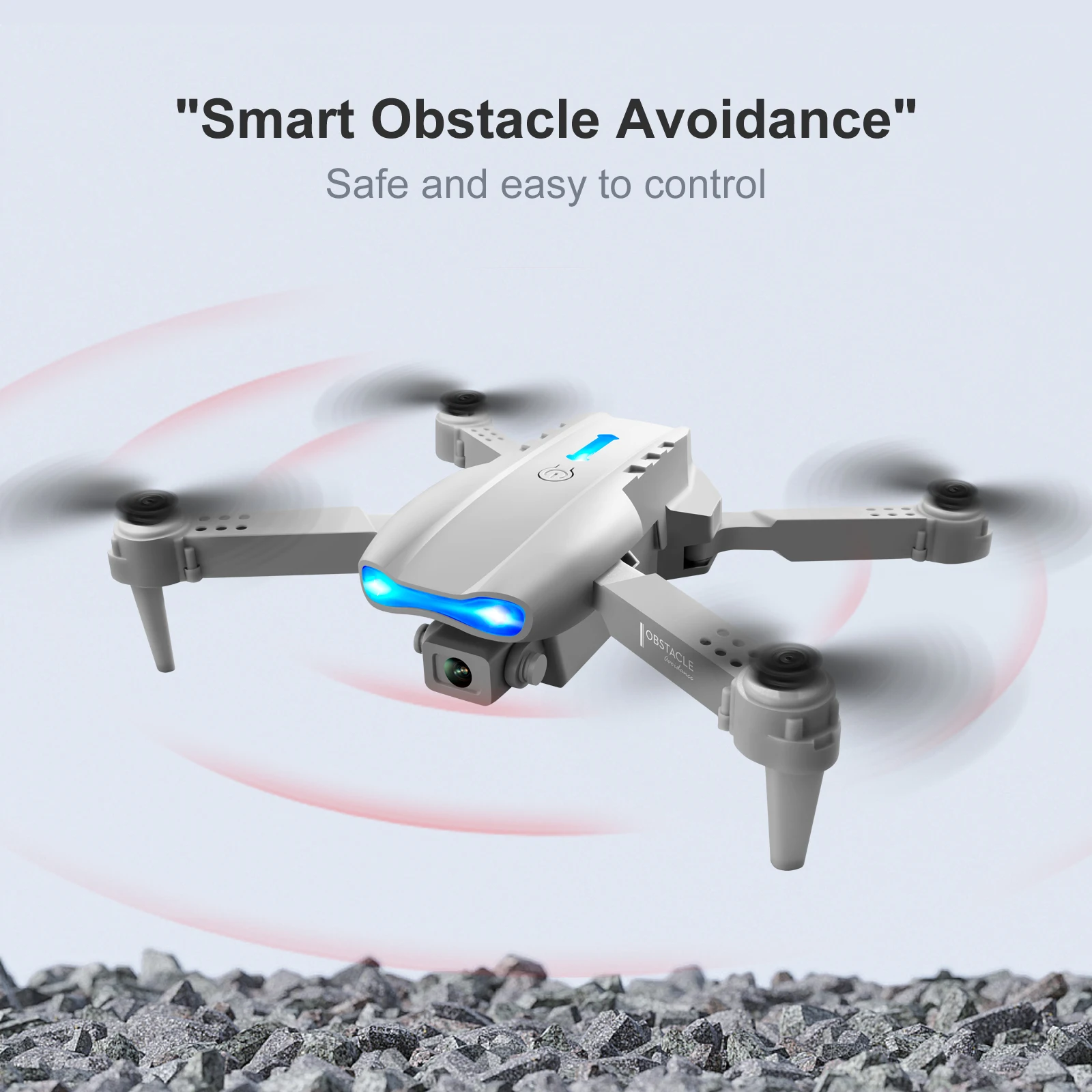 LSRC E99 K3 PRO мини Дрон 4K HD камера WIFI FPV препятствия складной Профессиональный RC