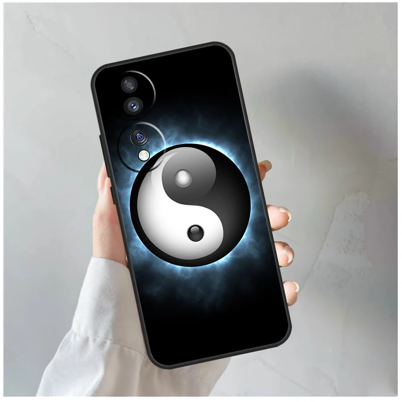 Фото Чехол с восьмикратным изображением диаграмм Инь-Ян для Honor Magic 7 Lite, 6, 5, 8 Pro, Honor X9d, X9b, X9c, X9a, X8c, X8b, 200, 400, 50, 70, Win, RT №5