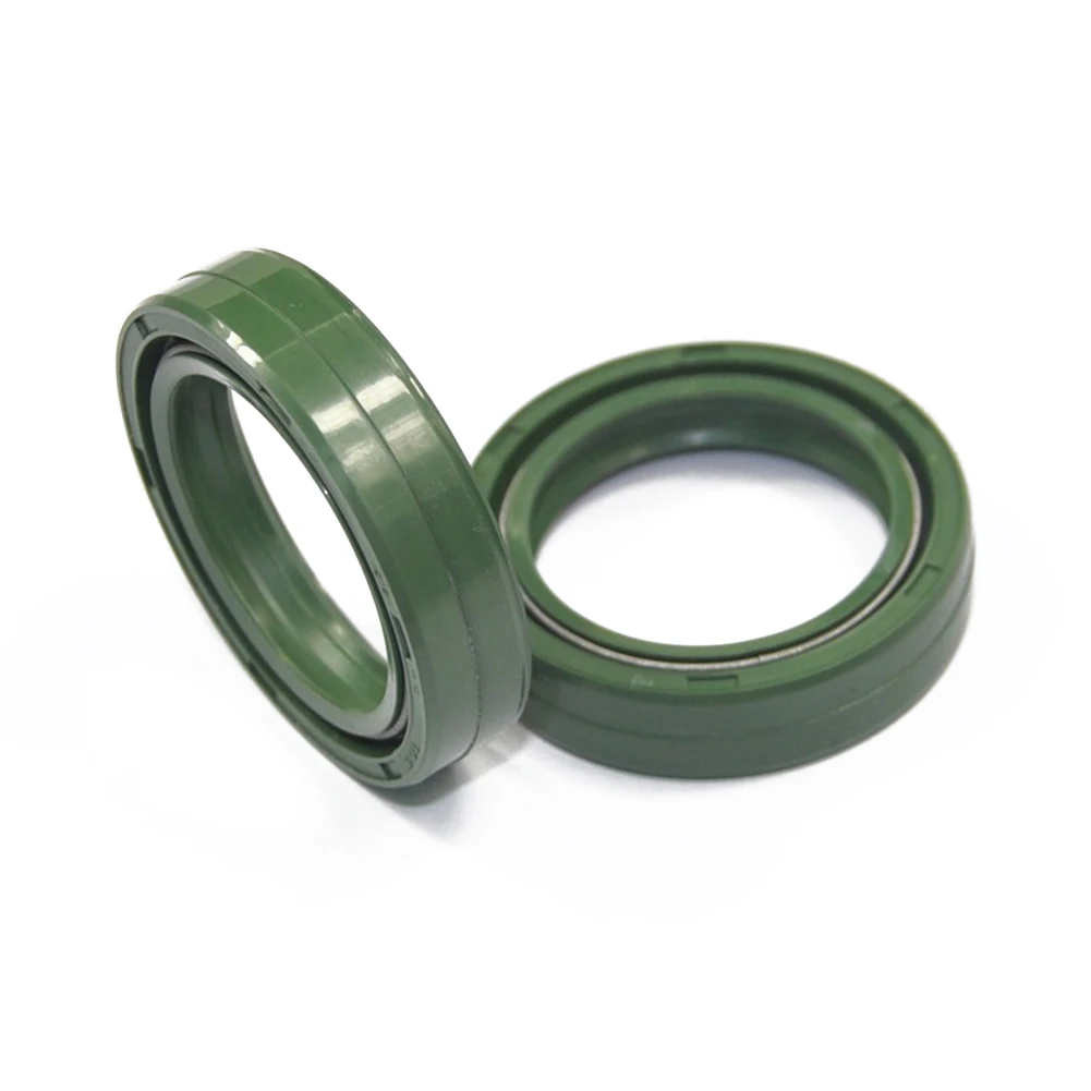 

2PCS Oil Seals Motorcycle Suspension Seals 37x50x10.5mm Front Fork Oil Seal Set Motorcycle Part Reduces Stiction Improves Wear