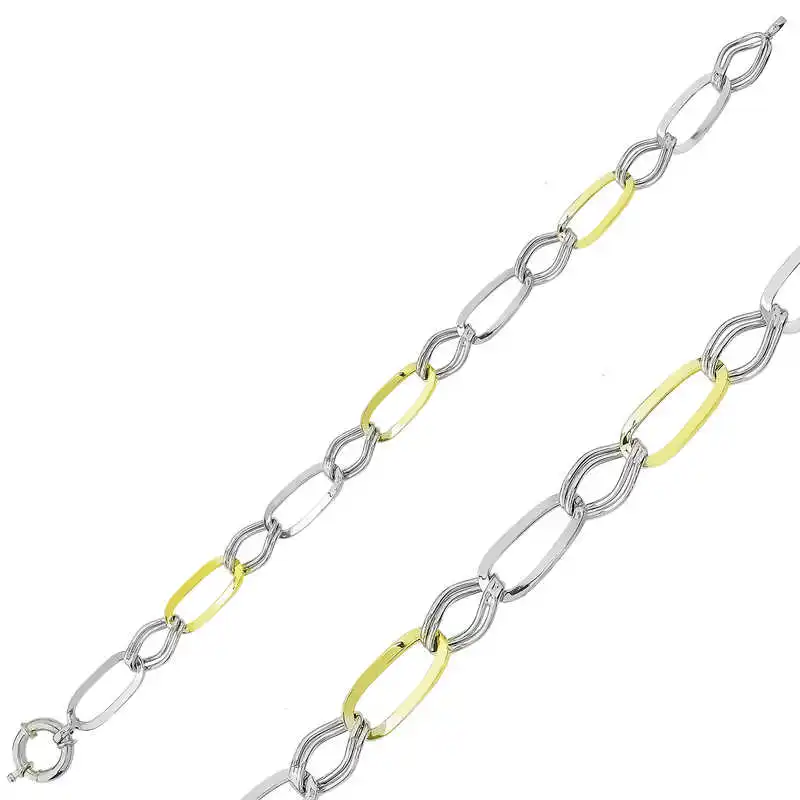 

Tevuli 925 пробы серебряный браслет с двумя цветными звездами