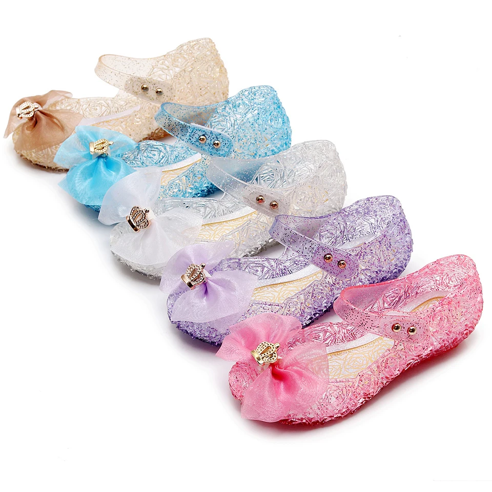 Блестящие Босоножки Феи принцессы для девочек на Хэллоуин маскарад Снежная