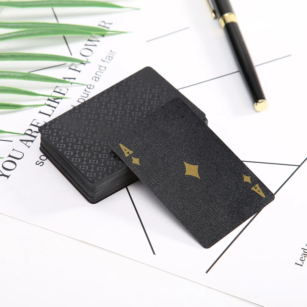 

Playing Card Plastic Poker Game Skillful Manufacture Superior Quality Multi-function Anti-scratch Durable Creative Gift