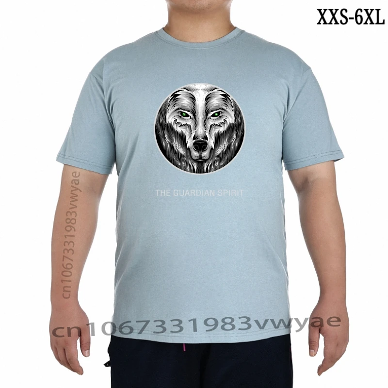 

Drewbacca Men Wolf Circle TShirt XXS-6XL