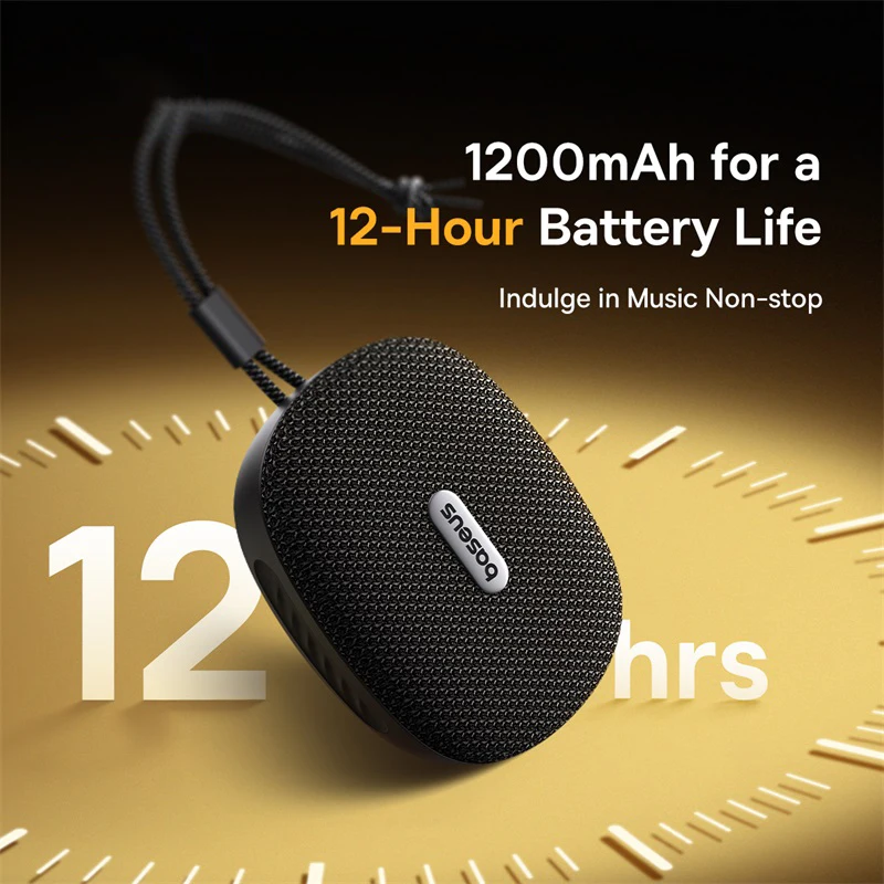 Водонепроницаемый портативный динамик Baseus AeQur 35 Pro Air Bluetooth-динамик 12 часов