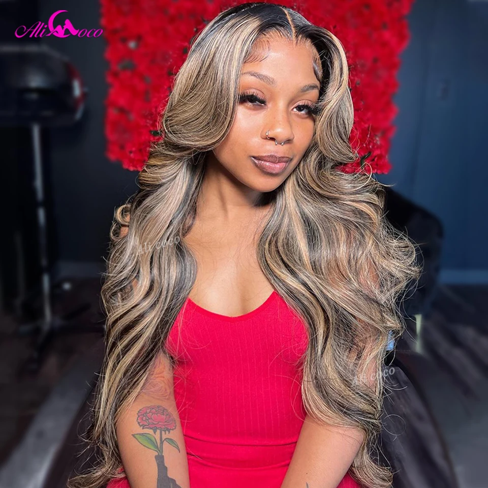 

13X4 натуральные волосы парики перуанские натуральные волнистые волосы фронтальный парик медовый блонд коричневый с черным 13x6 волнистые кружевные передние парики