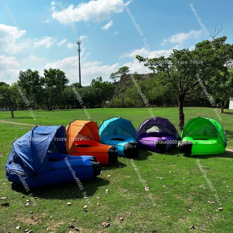 Надувное кресло-мешок для SunRelax с навесом от солнца, портативный открытый пляжный кемпинг (art.: 3920d2791392c) - 3920d2791392c