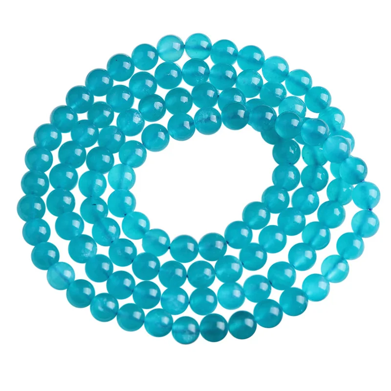 Натуральный старый материал Амазонит 108 бусин многослойный браслет аксессуары