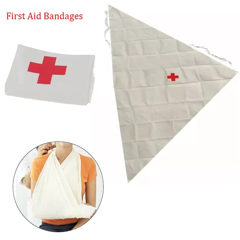 

Burn Dressing Bandage Triangular First Aid Kit Wrap Bandage Fracture Fixation Emergency Bandage Wound Care