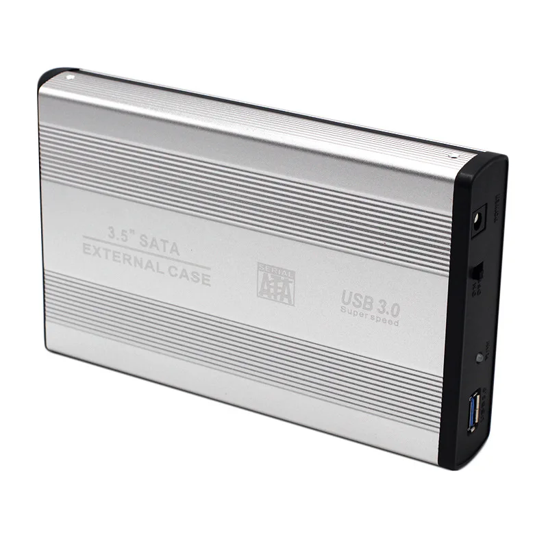 

Металлическая коробка для мобильного жесткого диска 3,5 дюйма, настольный жесткий диск 3,0 дюйма, USB3.0SATA, внешний жесткий диск 16T