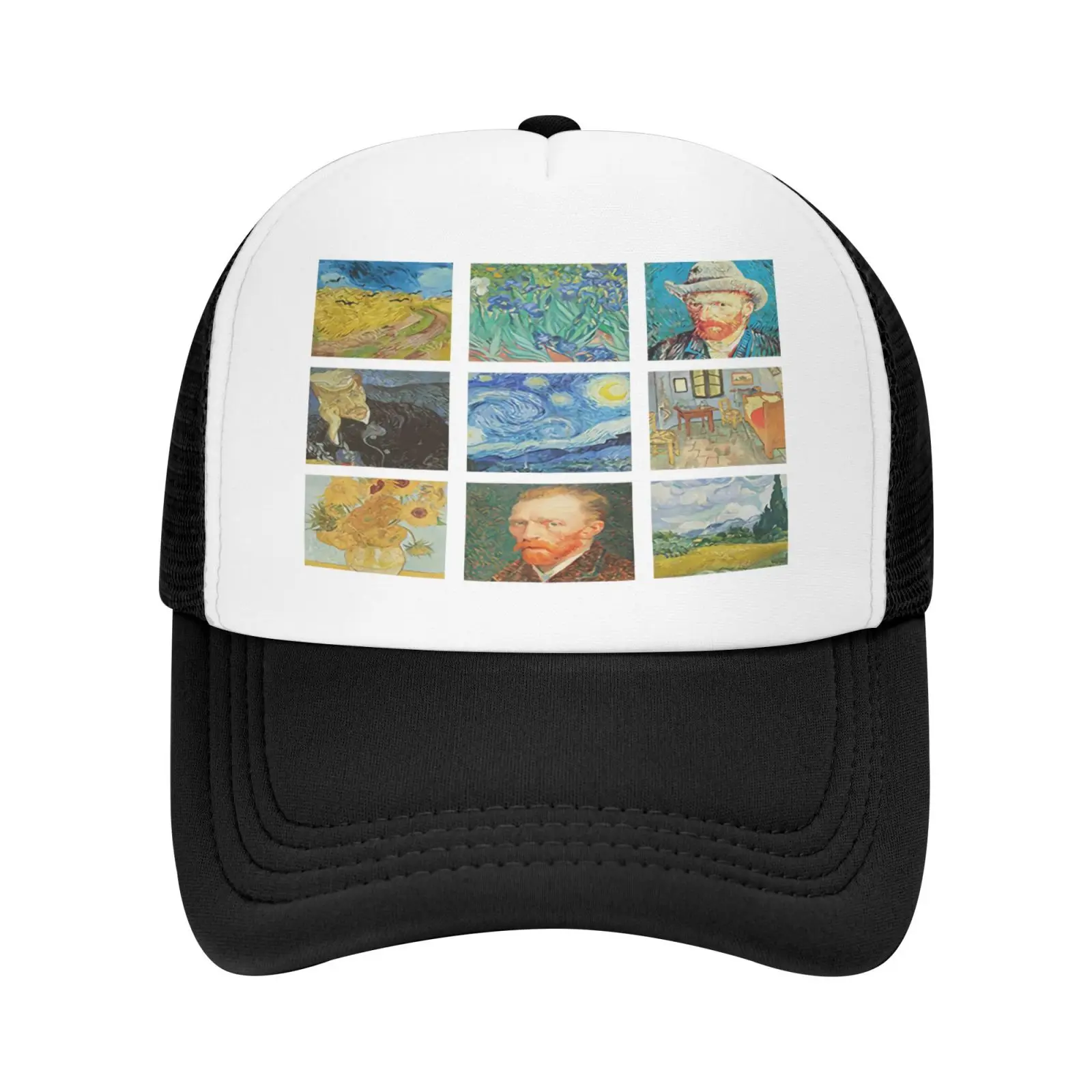

Vincent Van Gogh Painting Graphic For Cap Cap Man Hat Men's Caps Men's Hat Men's Stylish Caps Man Cap Summer Knitted Balaclava
