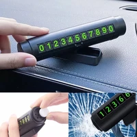 multi function parking signtemporary parking card%ef%bc%8c phone number%ef%bc%8csafety escape hammer car aromatherapy mobile phone holder