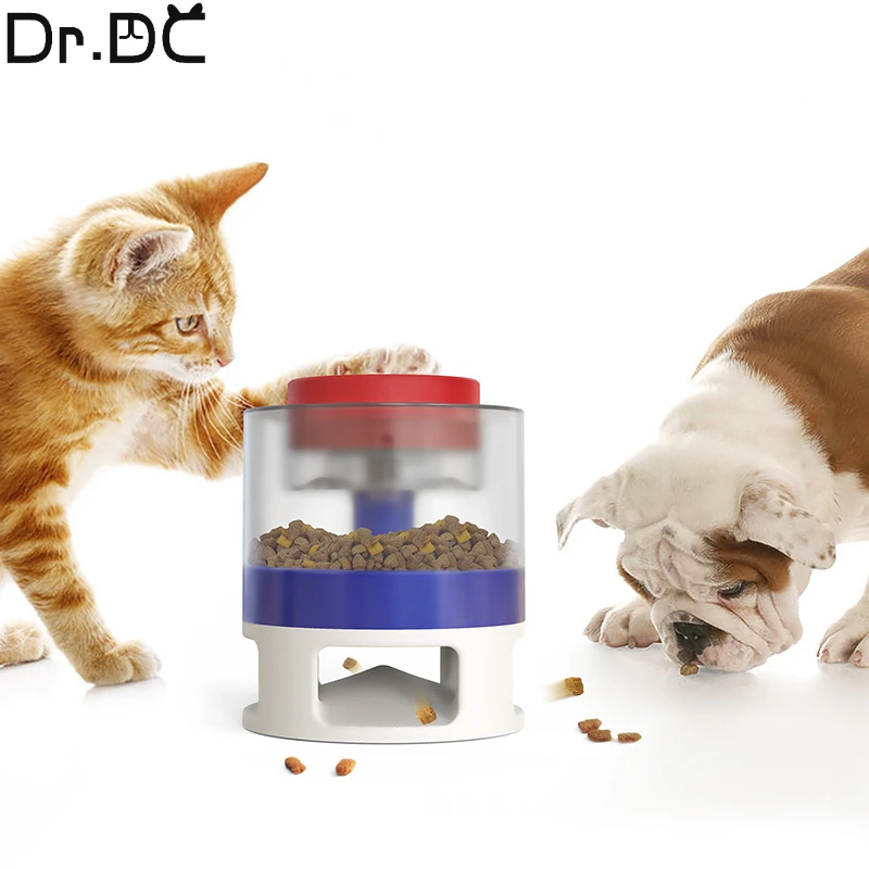 

Dr.DC Dog Food Dispenser Puzzle Training Leak Relieving Fatigue Non Electric Physical Buttons High Quality Automatic Feeding Toy