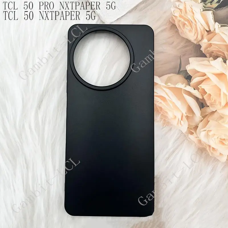 Фото Для смартфона TCL 50 PRO NXTPAPER 5G 6,8 дюйма 2024 T803E, T803D, защитный задний корпус телефона, мягкий ударопрочный чехол из ТПУ №3
