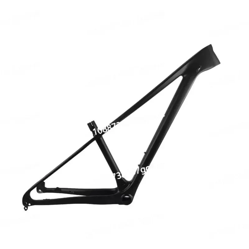 M5/06 чистая черная рама для горного велосипеда без маркировки из углеродного