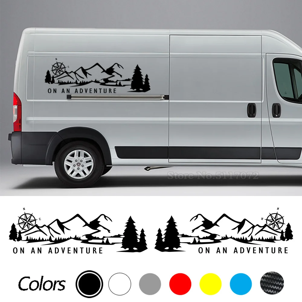 2 шт. виниловые наклейки для Peugeot Boxer Citroen Jumper |