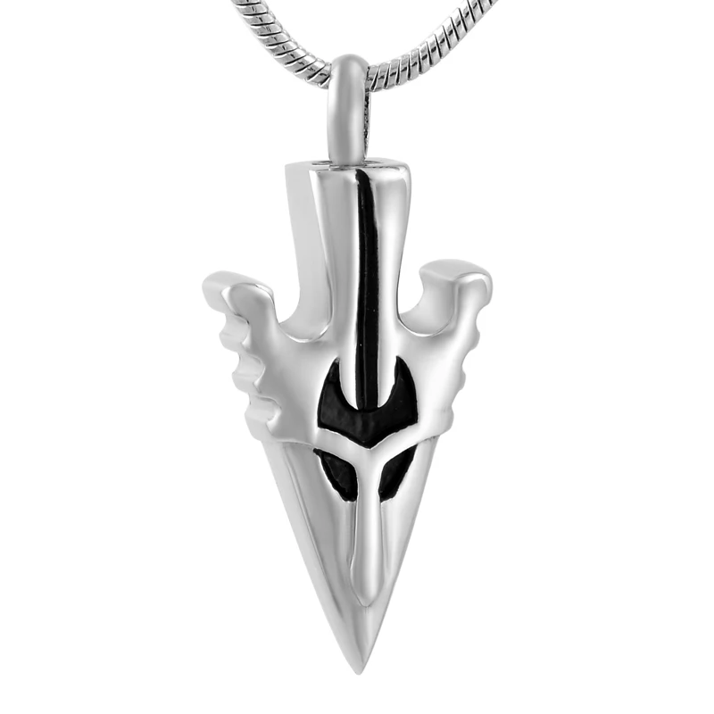 

5pcs Cremation Urn Pendant Cool Women Men Necklace Keepsake Jewelry Arrow Pendant for Human/ Animal Ashes Hot Selling