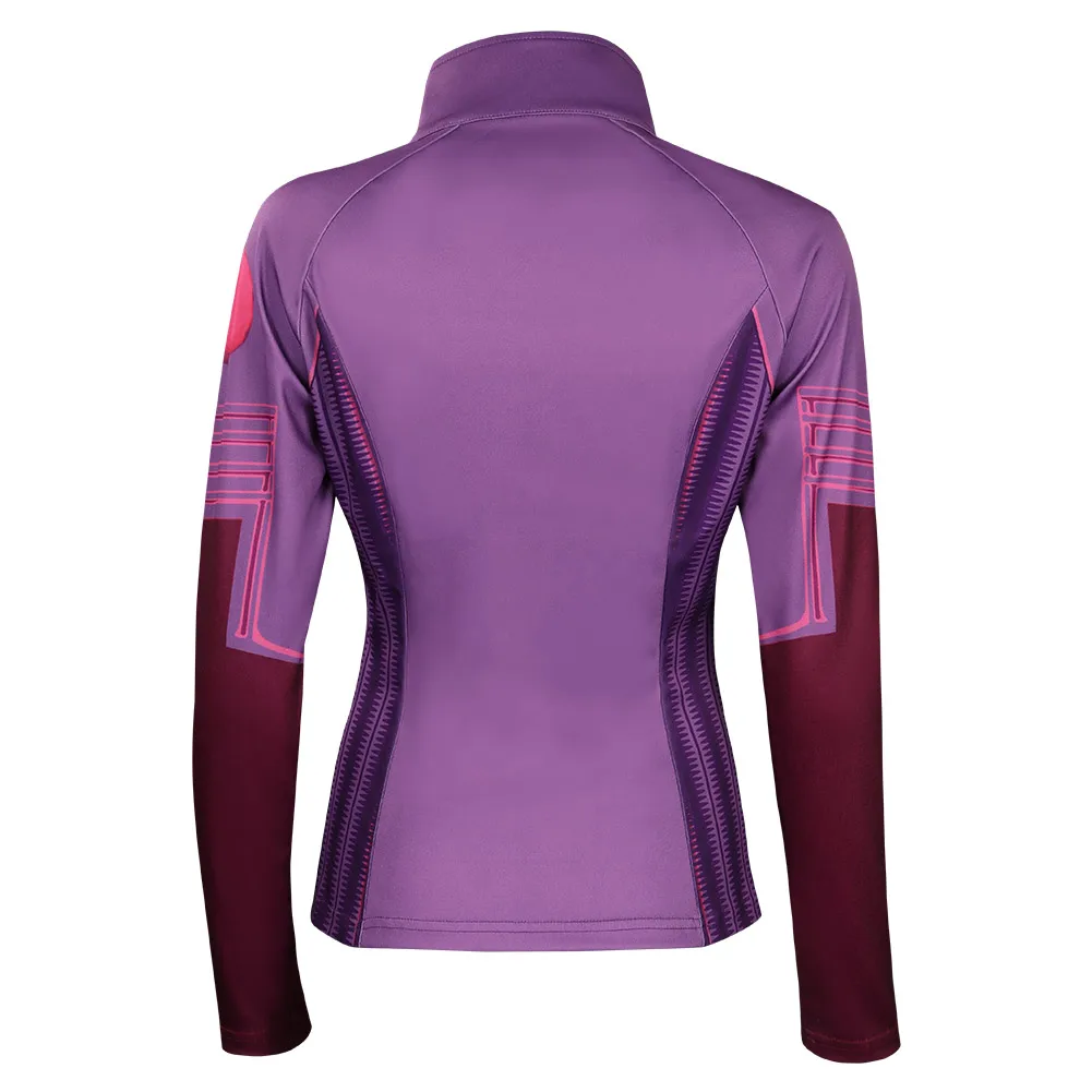 Костюм для косплея Hawkeye Кейт Бишоп пальто куртка наряды карнавальный костюм на