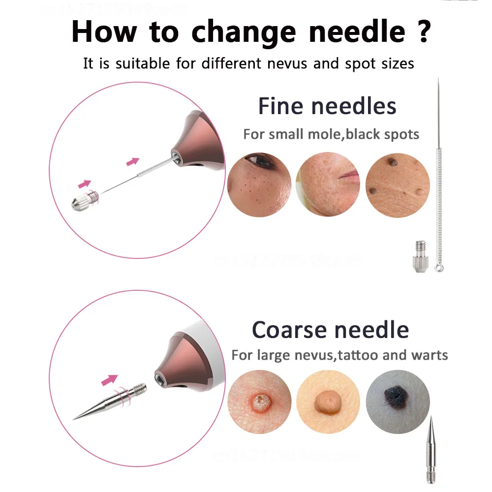 Набор игл для лазерной плазменной ручки татуировки темных пятен веснушек