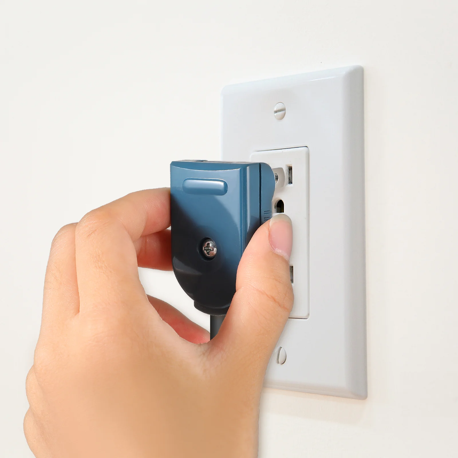 Кабельный адаптер две ножки штекер 250 В удлинитель электрические вилки