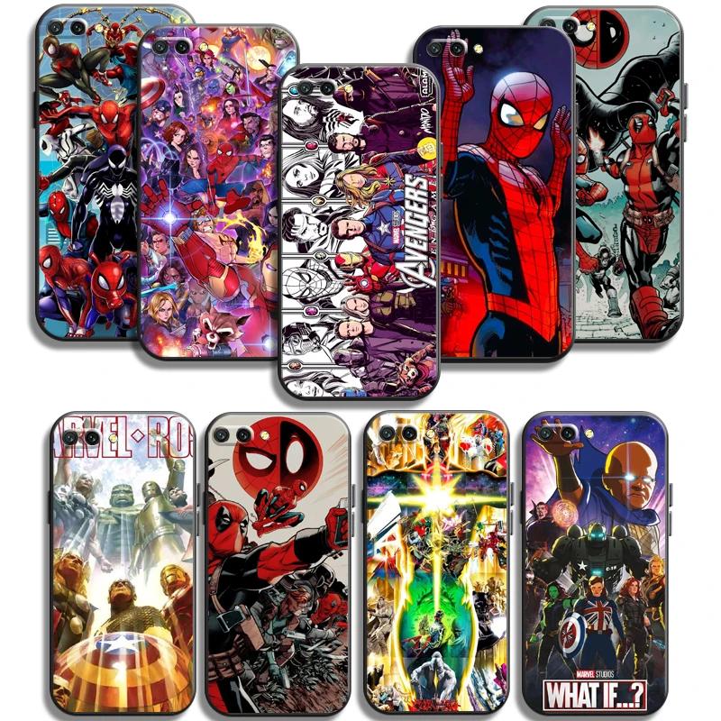

Marvel Anime America Phone Cases For Huawei Honor P Smart Z P Smart 2019 P Smart 2020 P20 P20 Lite P20 Pro Cases Carcasa Funda