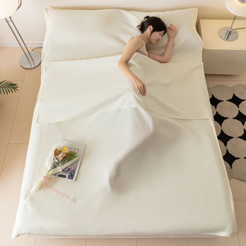 Спальный мешок для взрослых отдыха на природе путешествий гостиниц хлопковая