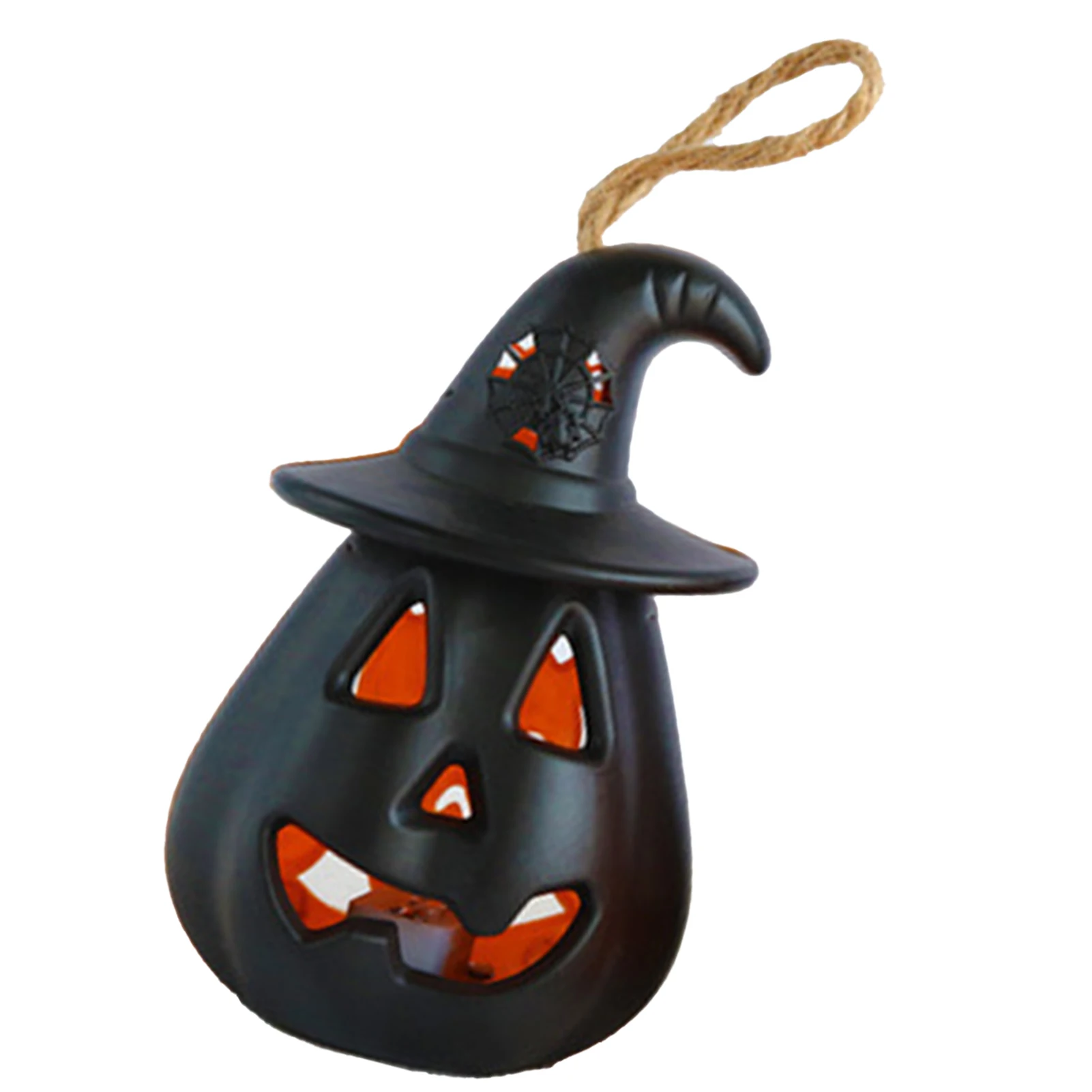 

Halloween Jack-O-Lantern Scary Face with Flickering LED Waterproof for Halloween House Indoor Outdoor Garden Decor