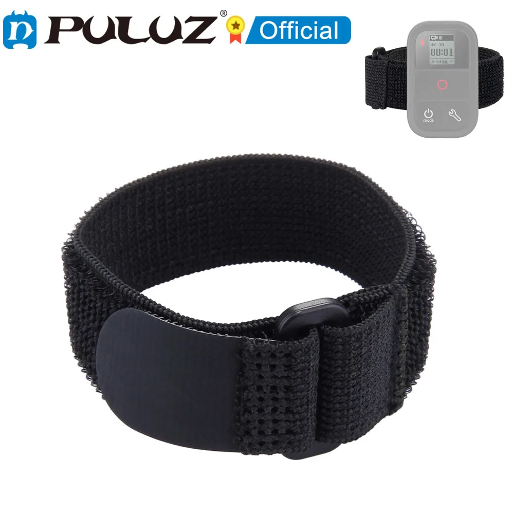 PULUZ Nylon Hand Wrist Strap for Wi-Fi Remote Control for GoPro HERO 10 9 8 7 5 4 3 2 1 For SJ4000 Length 25cm Black
