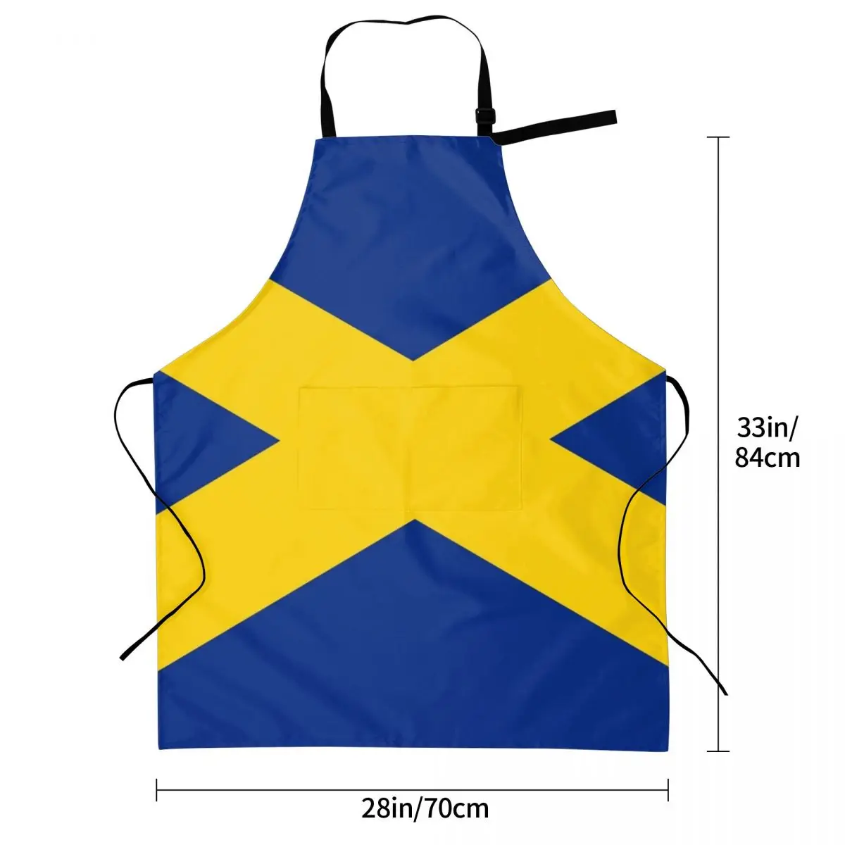 Фартук с флагом MERCIA принадлежности для ногтей домашняя уборка Кухонные фартуки