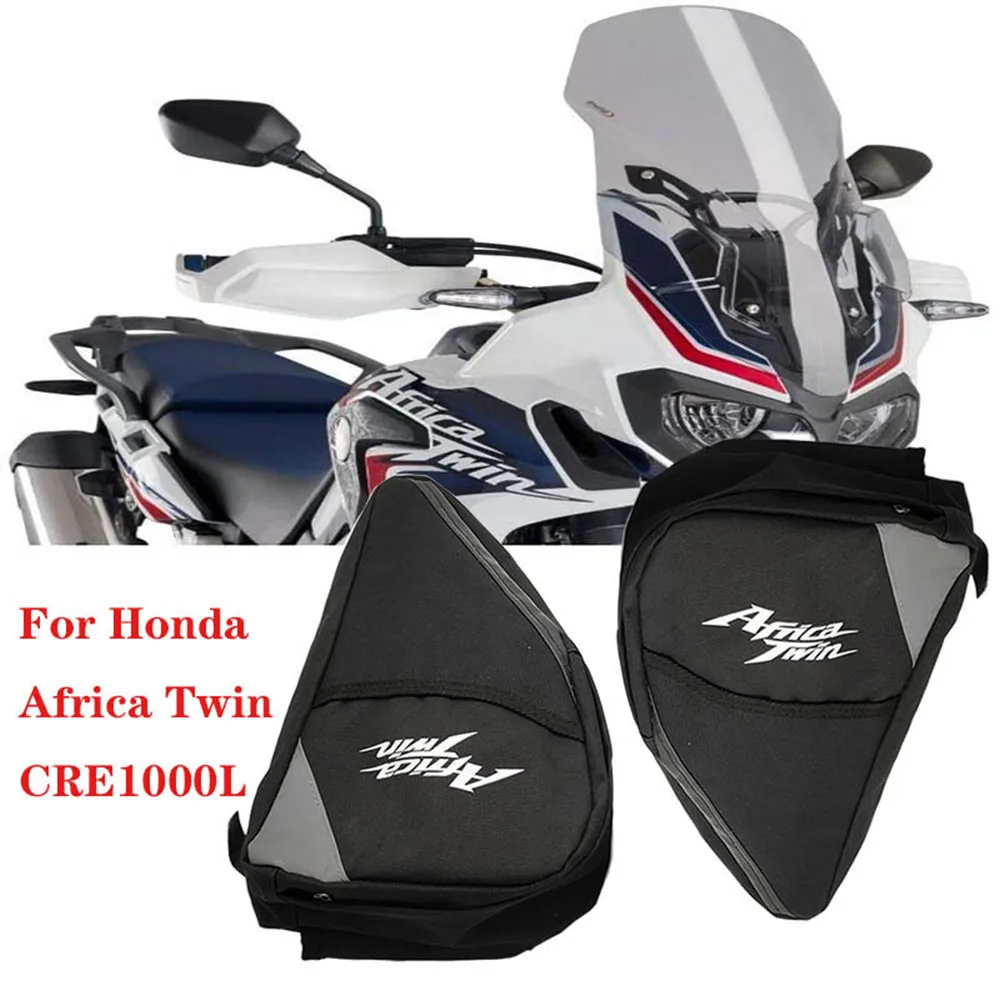

Motorcycle Frame Crash Bars Waterproof Bag Repair Tool Placement Bag For Honda CRF1000L Africa Twin CRF1000L Adventure Sports