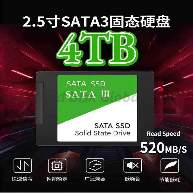 

Portable 100% Original 4TB Sata3 Ssd 1TB 2TB Hdd 2.5 Hard Disk Disc 2.5 " Internal Solid State Drive Disco Duro hd 1tb pra pc