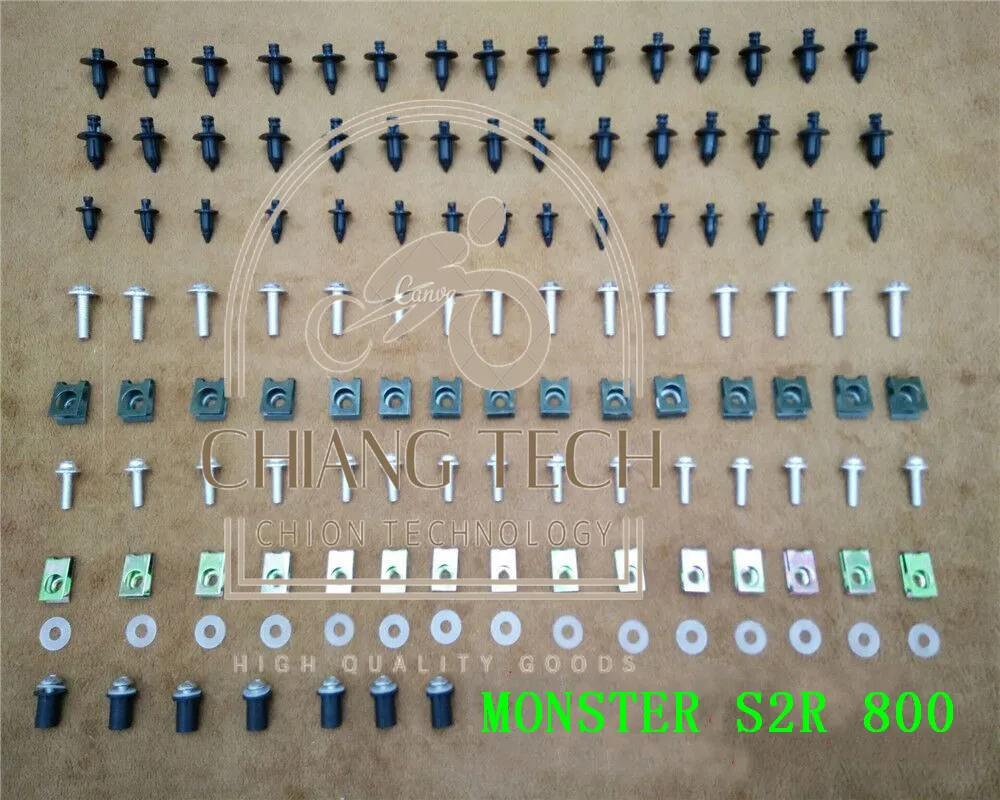 

Комплект обтекателей болты для кузова винты для DUCATI MONSTER S2R 800 2005-2007