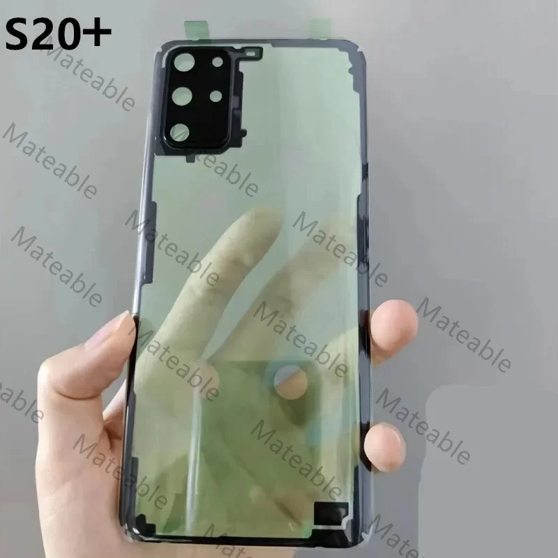 Фото Прозрачный задний чехол-крышка для Samsung Galaxy S20 Ultra Plus (G980, G985, G986, G988) с линзой камеры для ремонта №3