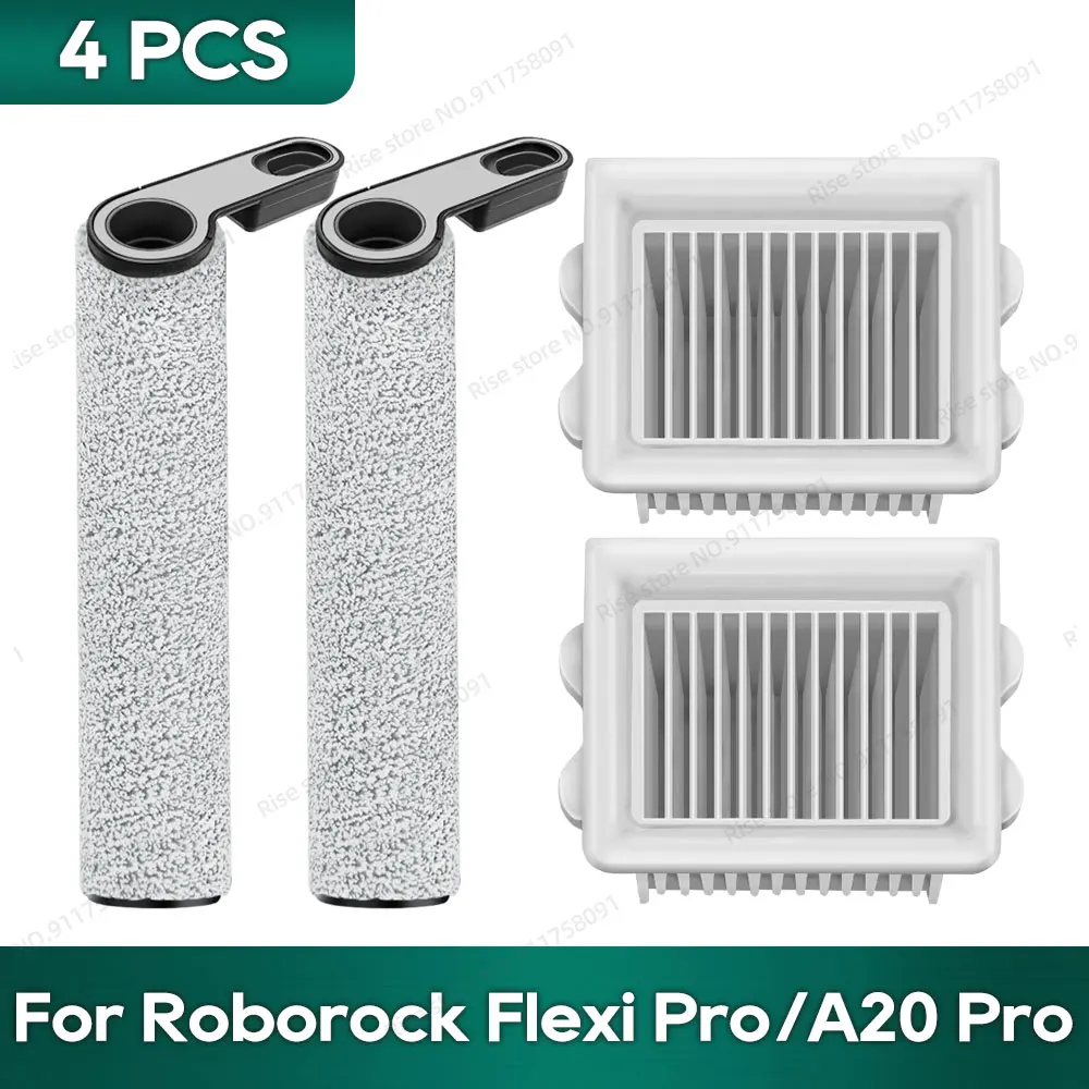 

Аксессуары для Roborock Flexi Pro/A20 Pro: роликовая щетка, Hepa-фильтр