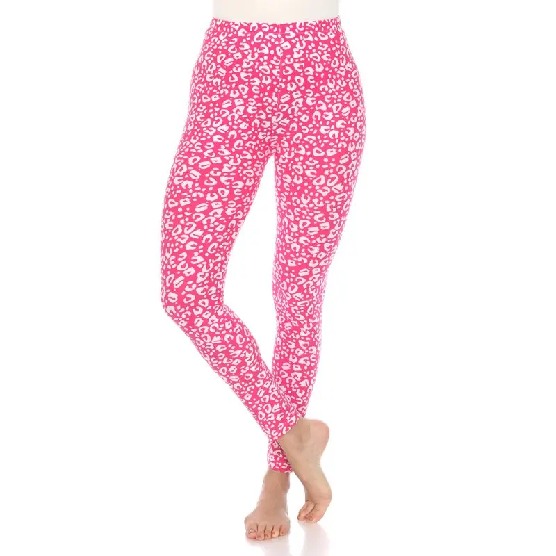 

HMCN Women`s Super Soft Leopard Printed Leggings