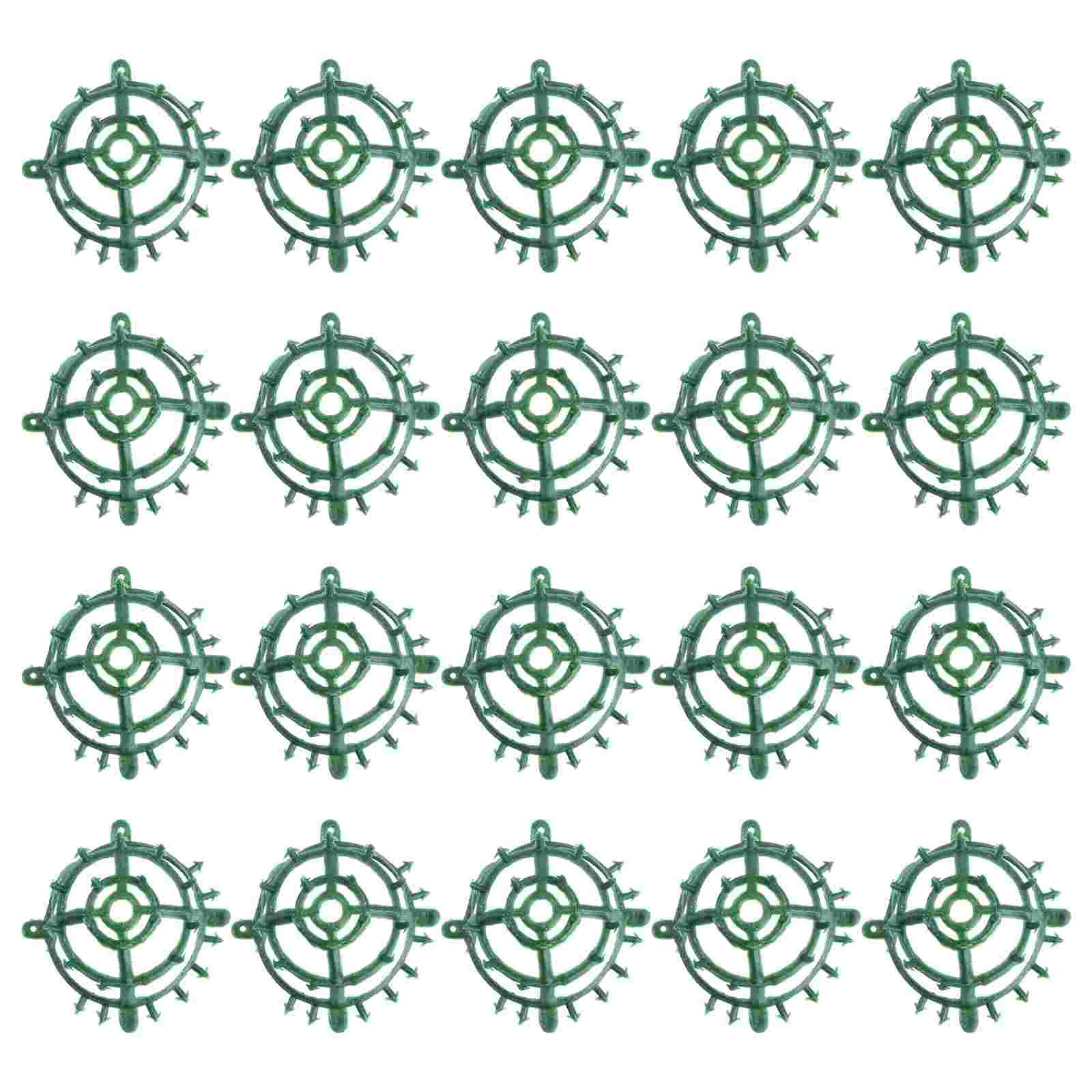 

20Pcs Floral Cage Bowl Flower Flower Sphere Greenery for Table Centerpiece Floral Arrangement Green