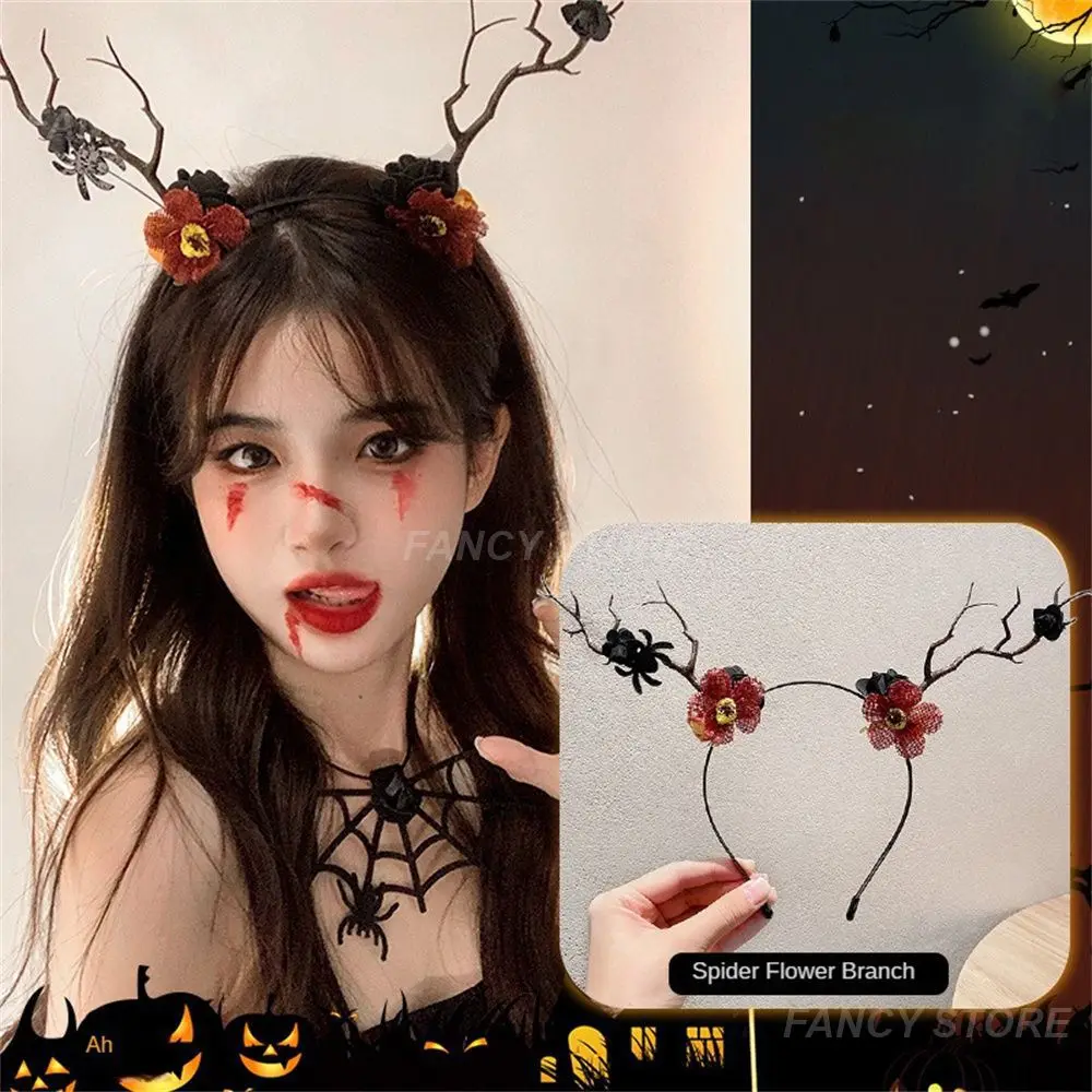 Повязка на голову удобная в ношении повязка виде паука украшение забавные