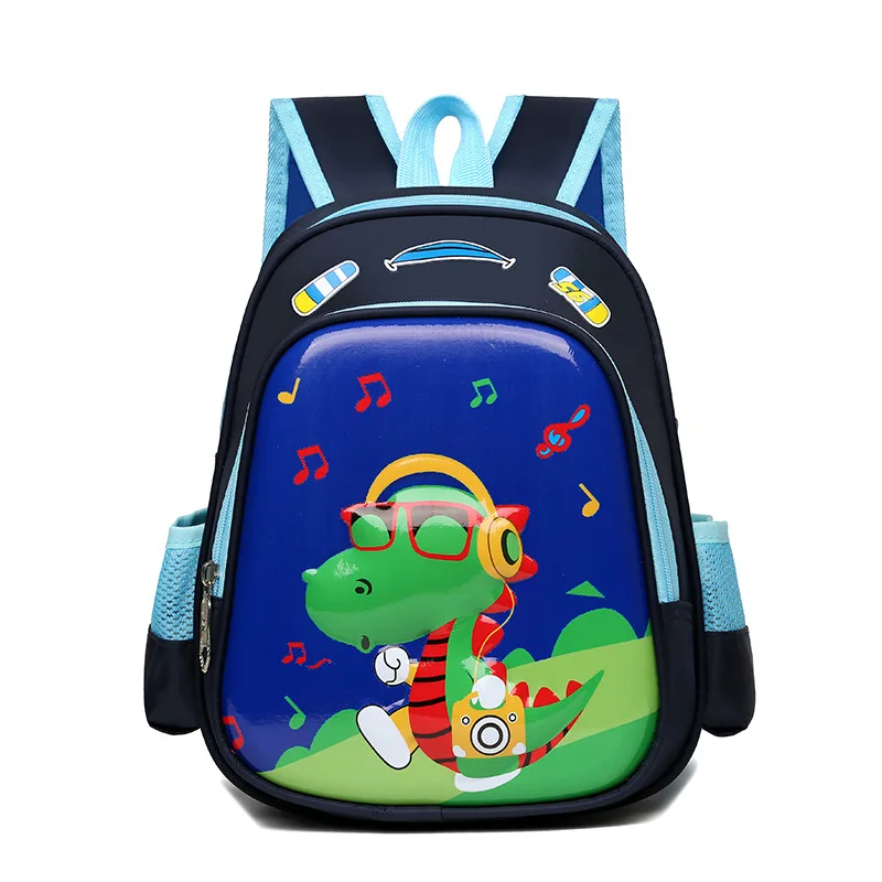 2022 New Children Unicorn Dinosaur Backpacks Korean Cartoon School Bags In Kindergarten Cute Boys Girls Baby Fashion Printed Bag