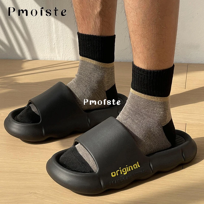 Women's Home Slippers Unisex Soft Summer Platform Shoes for Women 2023 EVA Slipper Comfortable Non-slip Indoor Bathroom Slides