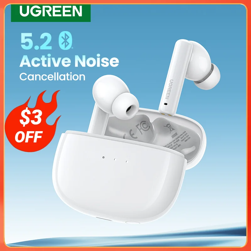 ΠΠ΅ΡΠΏΡΠΎΠ²ΠΎΠ΄Π½ΡΠ΅ TWS Π½Π°ΡΡΠ½ΠΈΠΊΠΈ Ugreen HiTune T3 ANC, Bluetooth 5,2, Π°ΠΊΡΠΈΠ²Π½ΠΎΠ΅ ΡΡΠΌΠΎΠΏΠΎΠ΄Π°Π²Π»Π΅Π½ΠΈΠ΅, Π½Π°ΡΡΠ½ΠΈΠΊΠΈ-Π²ΠΊΠ»Π°Π΄ΡΡΠΈ ΠΠ΅ΡΠΏΡΠΎΠ²ΠΎΠ΄Π½ΡΠ΅ TWS Π½Π°ΡΡΠ½ΠΈΠΊΠΈ Ugreen HiTune T3 ANC, Bluetooth 5,2, Π°ΠΊΡΠΈΠ²Π½ΠΎΠ΅ ΡΡΠΌΠΎΠΏΠΎΠ΄Π°Π²Π»Π΅Π½ΠΈΠ΅, Π½Π°ΡΡΠ½ΠΈΠΊΠΈ-Π²ΠΊΠ»Π°Π΄ΡΡΠΈ