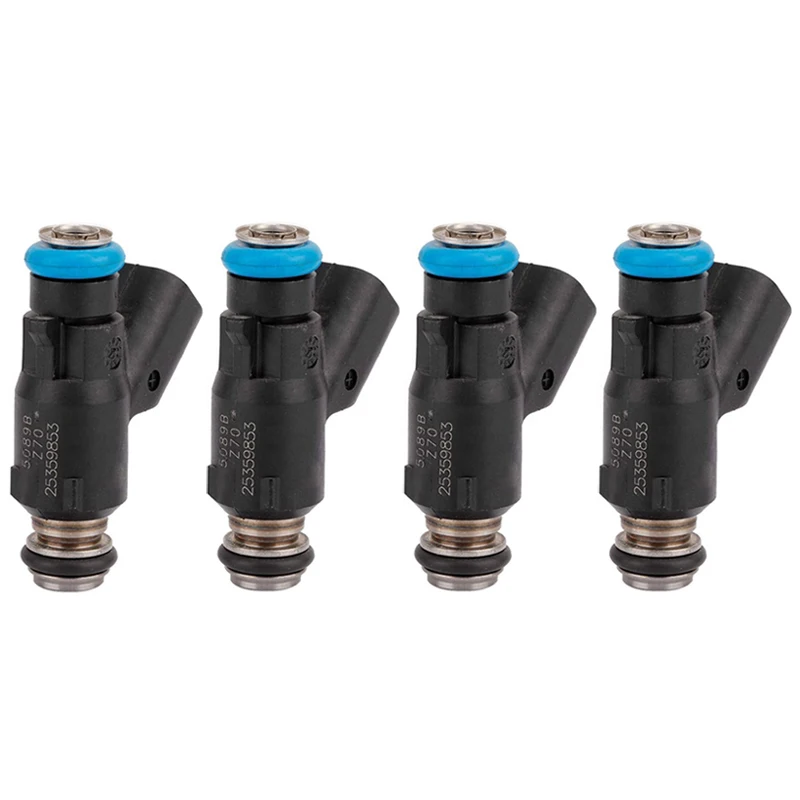 

4pcs Fuel Injectors Nozzles 25359853 For Chevrolet- BYD- F3 4-Strokes 2000-2016 Brand NEW Car Accessories Autoparts