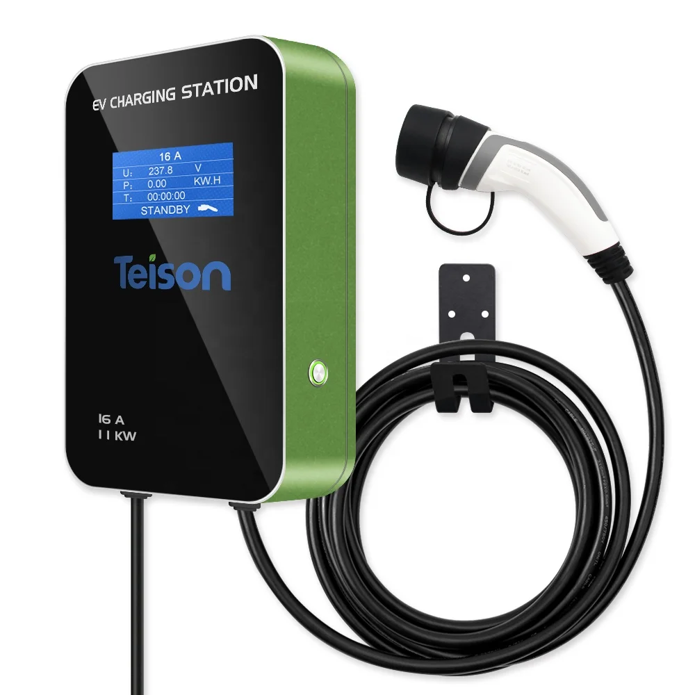 

400V 16A AC electric car battery charger type 2 plug for charging station